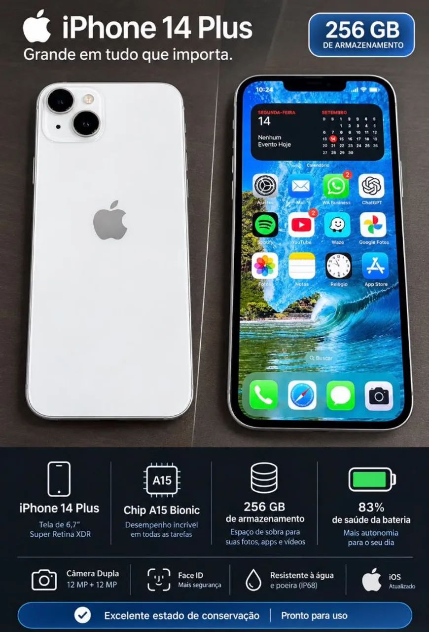 IPHONE 14 Plus - Celulares e Smartphones - Barra Olímpica, Rio de