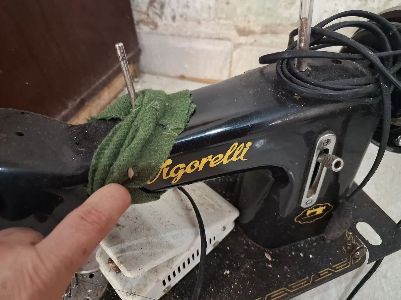 Vigorelli maquina antiga