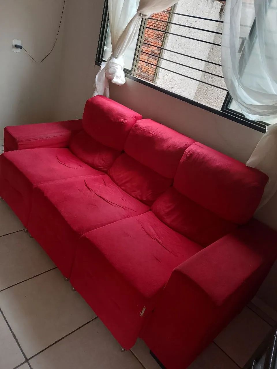 Vendo Sofá 3 e 2 lugares reclináveis 