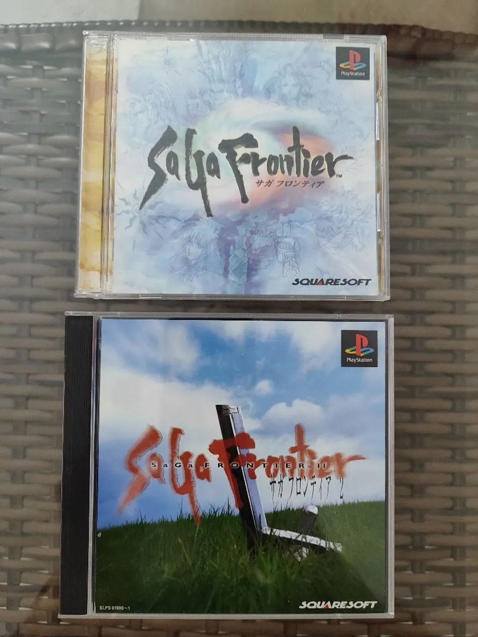 Saga Frontier 1 e 2 Playstation PS1 