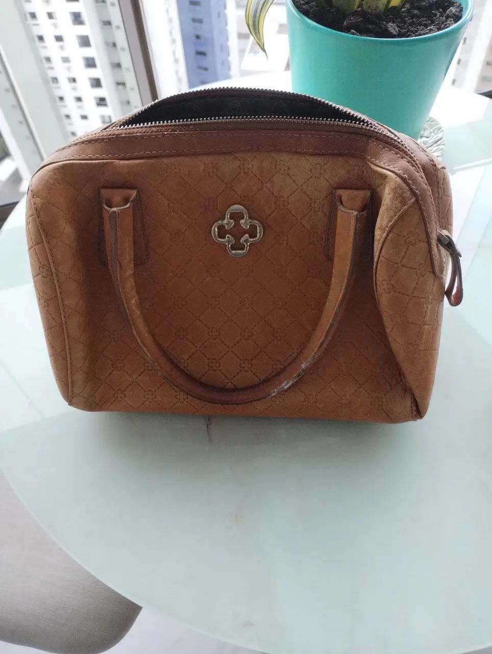 VENDO BOLDA DA CAPODARTE EM COURO LEGITIMO - Foto 2