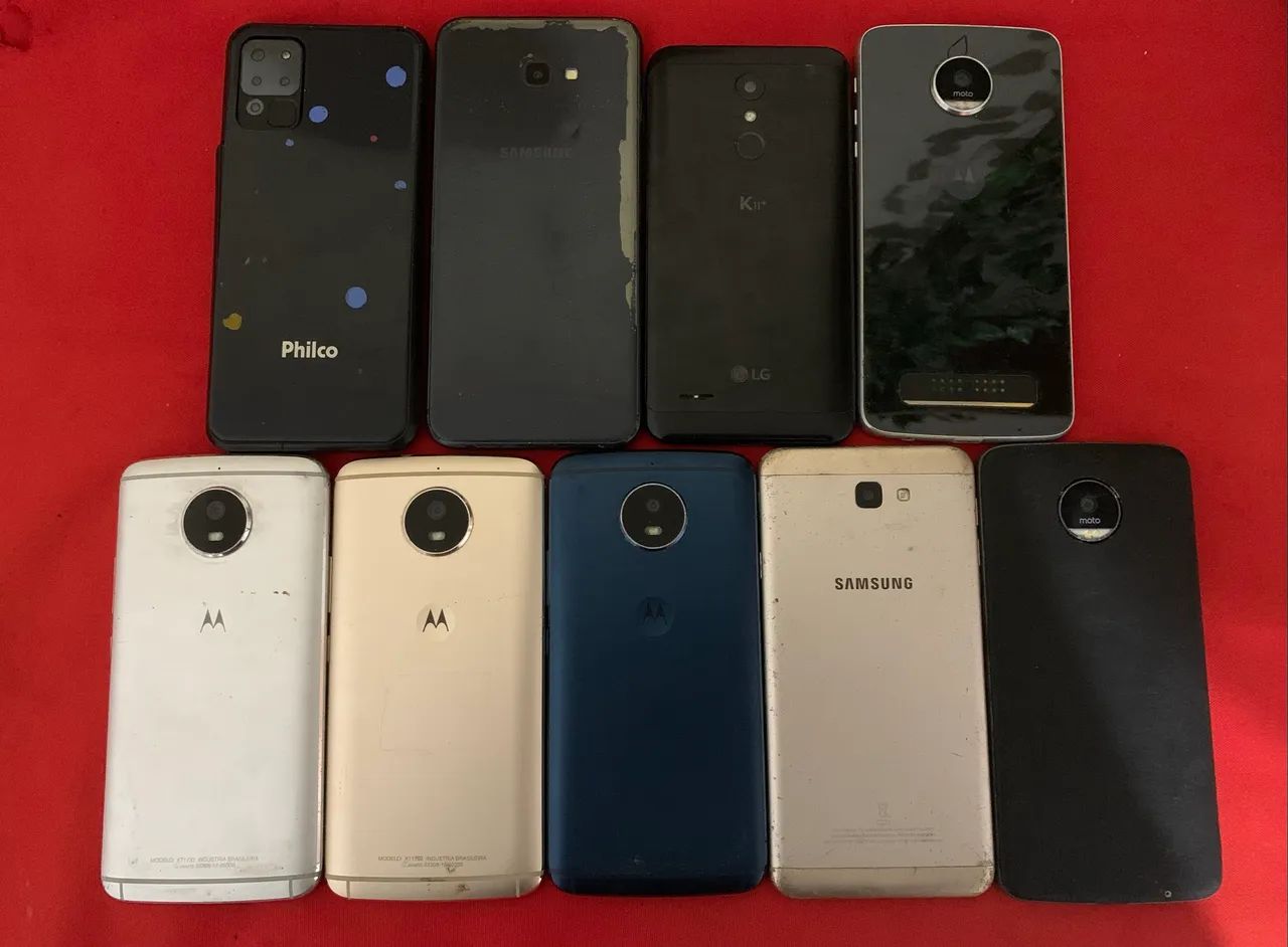 Lote de celulares quebrados 