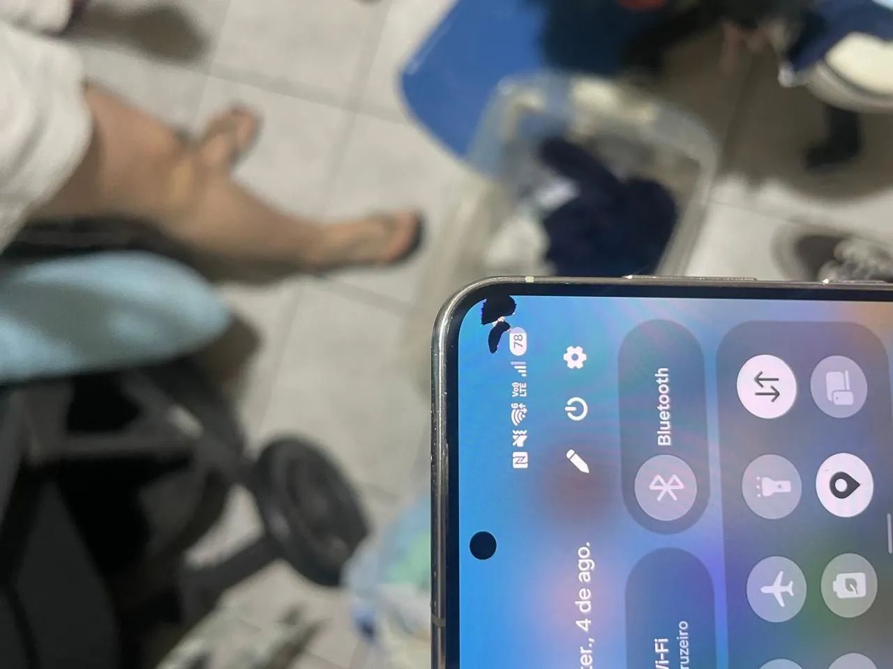S23 branco 128gb detalhe - Foto 4