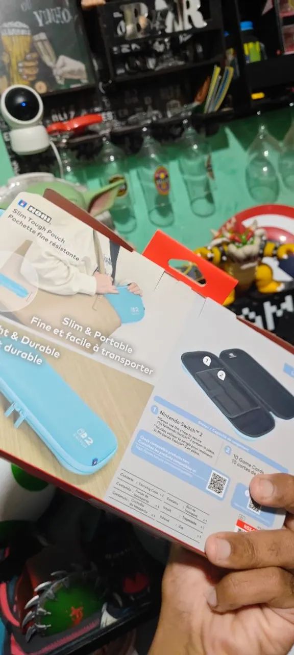 Case Nintendo switch 2  hori Original azul marinho  - Foto 3