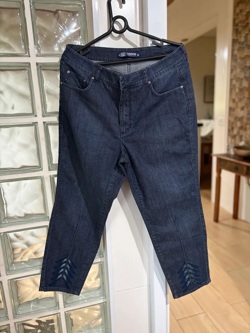 Calça jeans capri loony special 48