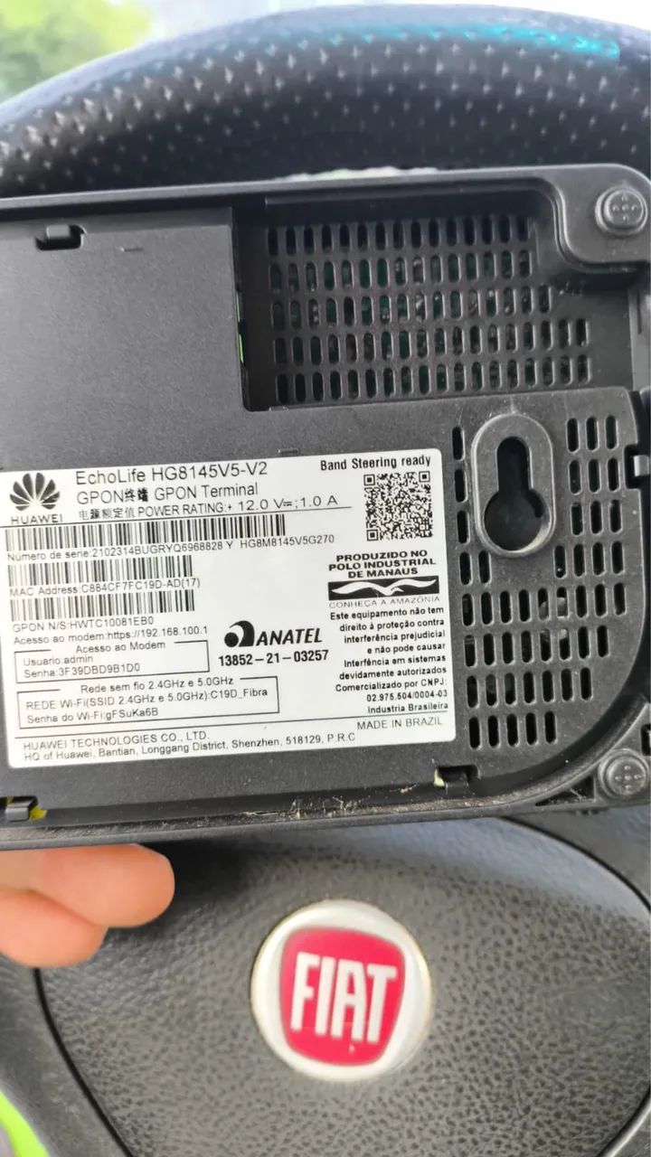 Roteador Huawei e ZTE - Telefonia Fixa e Sem Fio - Cinturão Verde
