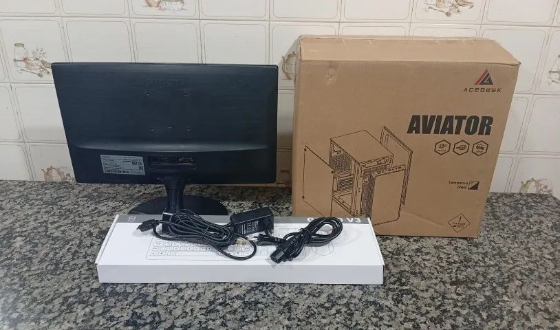Pc 7ª - 8GB Fury - Quadro 600 - M.2 - LCD HDMI - Foto 5