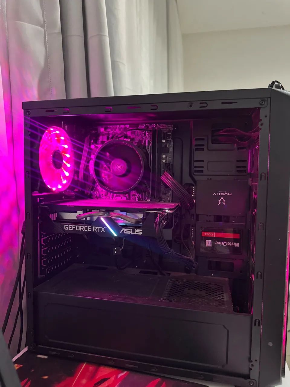 PC Gamer Ryzen 5 3400G + RTX 2060 6GB + SSD - Foto 4