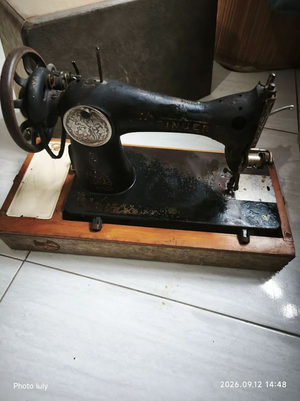 MÁQUINA SINGER PARA COLECIONADOR 