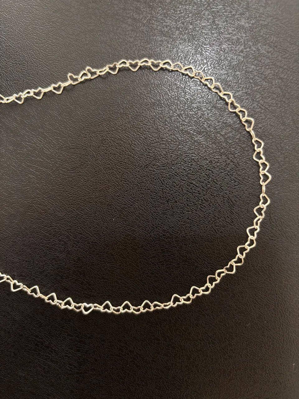 Colar prata 925 elo coração - Foto 3