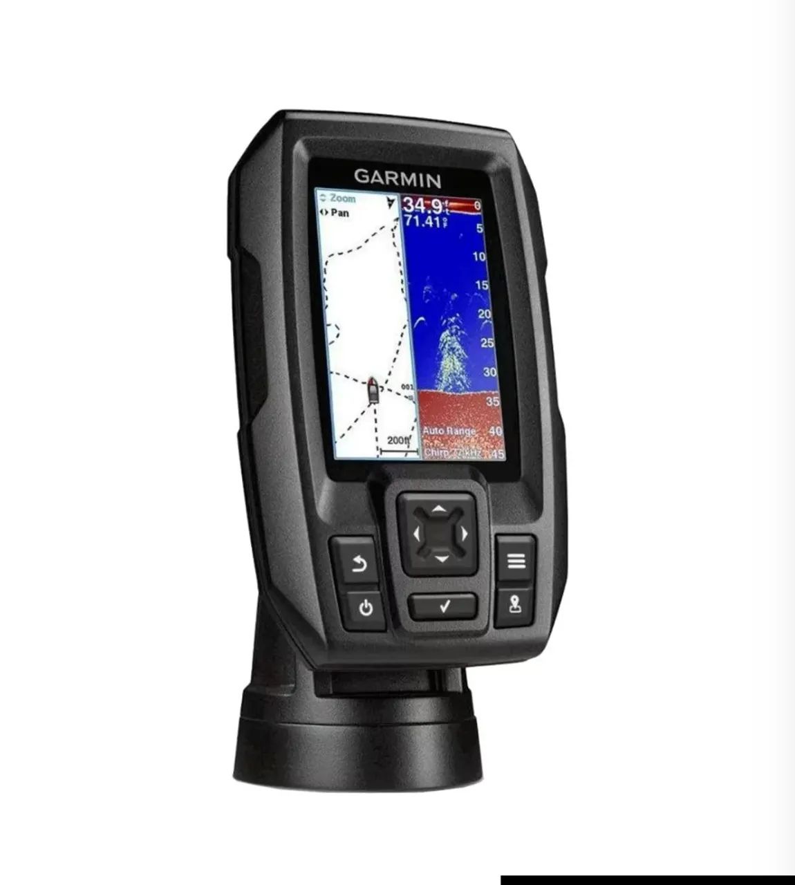 GPS Sonar Garmin Striker 4 010-01550-01 para Pesca - Preto - Foto 2