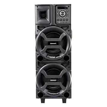 CAIXA DE SOM AMPLIFICADA AMVOX 1100W - BLUETOOTH - Foto 3