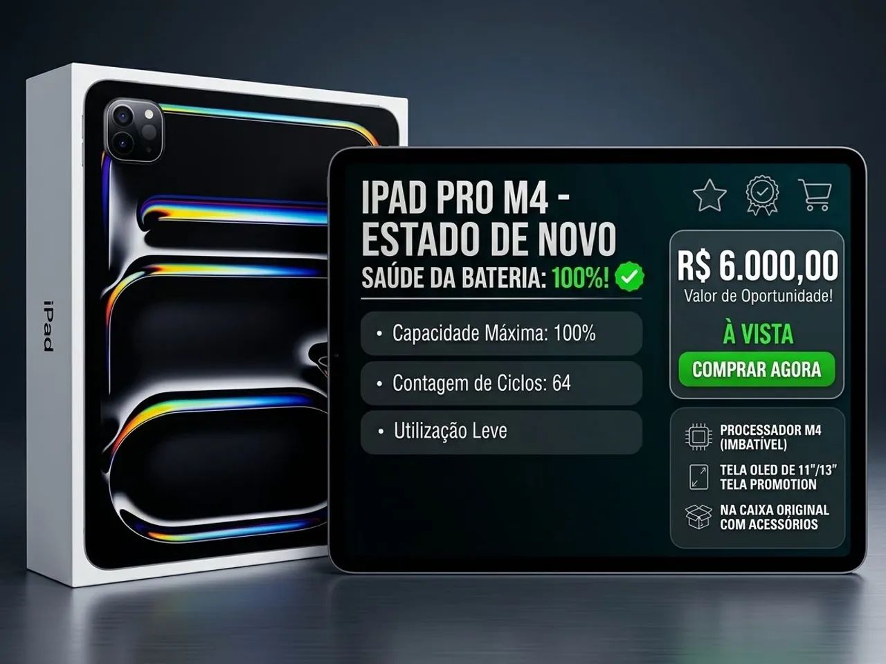 Ipad Pro M4 256gb 