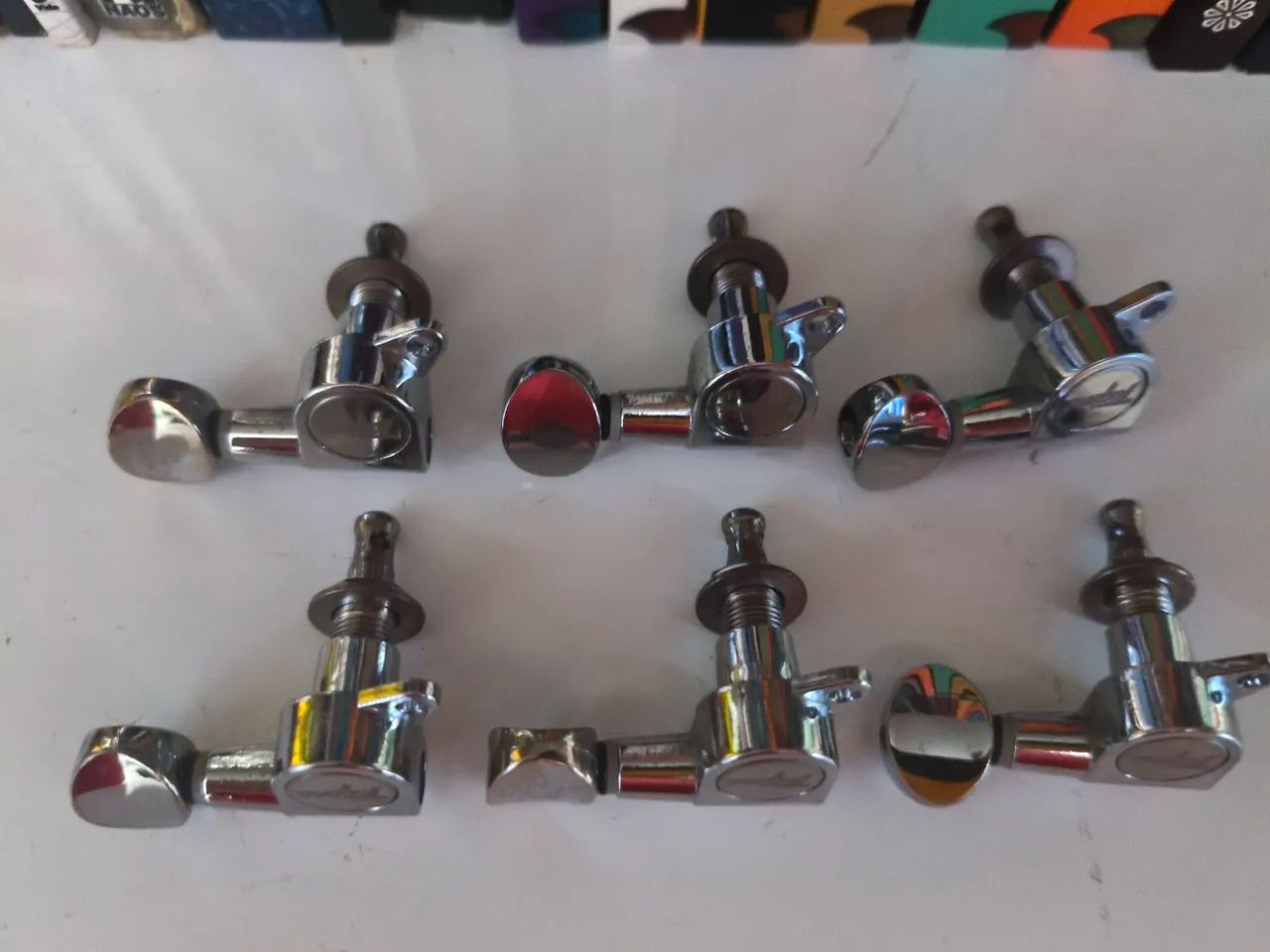 6 Tarraxas em linha Tagima  - Foto 4