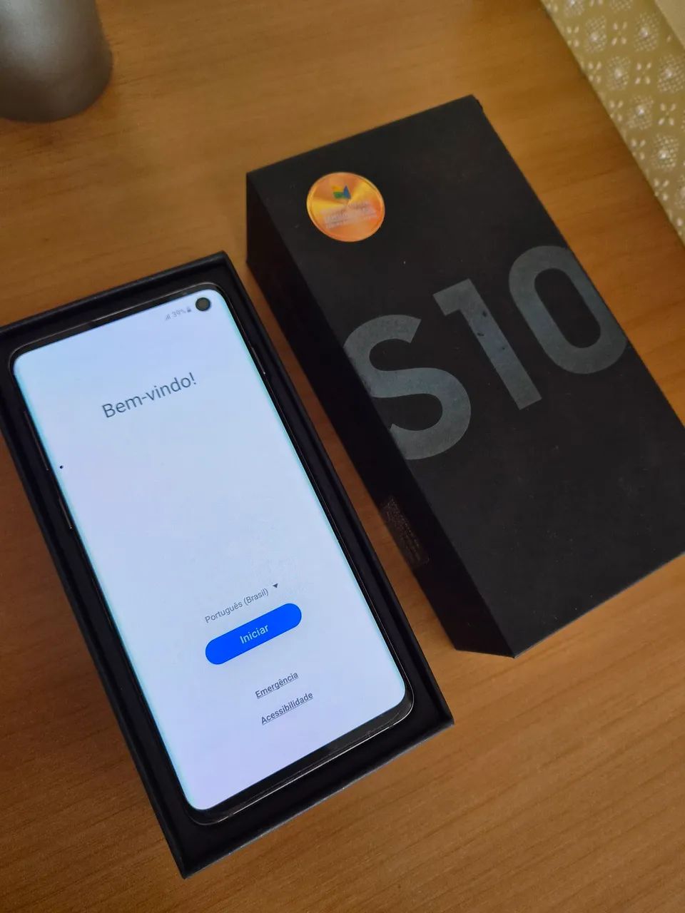 Galaxy S10 128 Gb novíssimo  - Foto 5