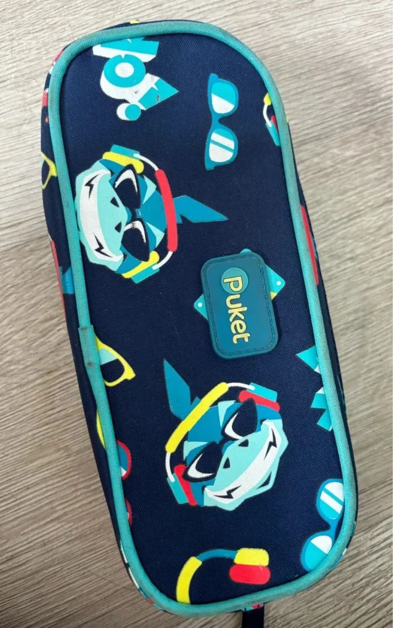 Kit Mochila Puket com lancheira e estojo  - Foto 4