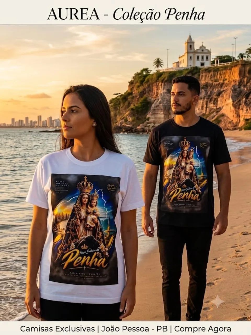 Camisa Nossa Senhora da Penha  - Foto 2