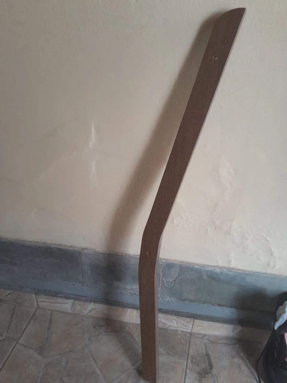 Mesa de jantar 4 cadeiras marrom e preta - Foto 4