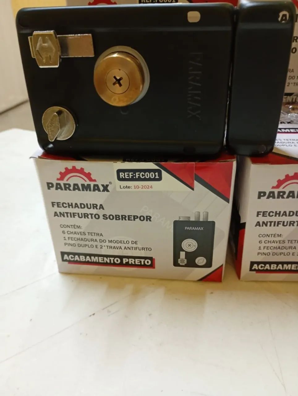 Fechadura de sobrepor Paramax - Foto 3