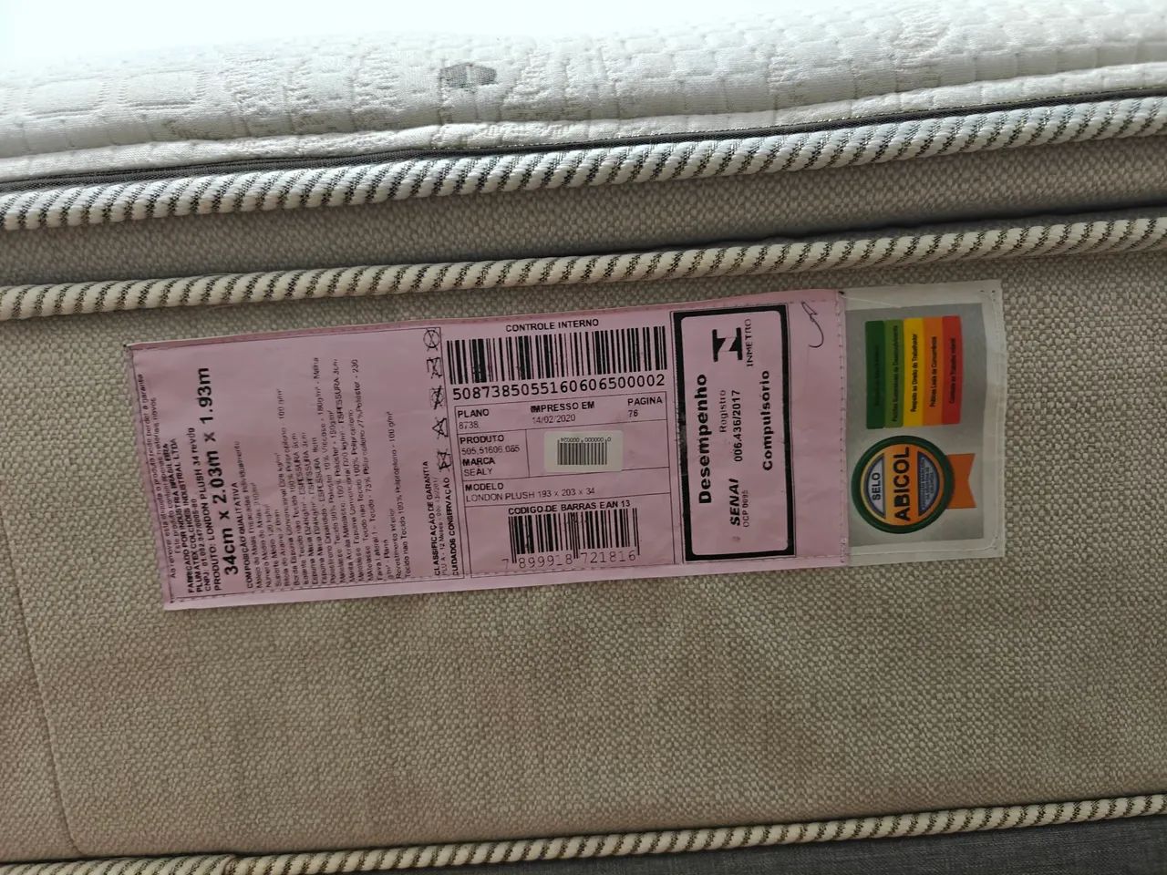 Cama box + colchão king  - Foto 2