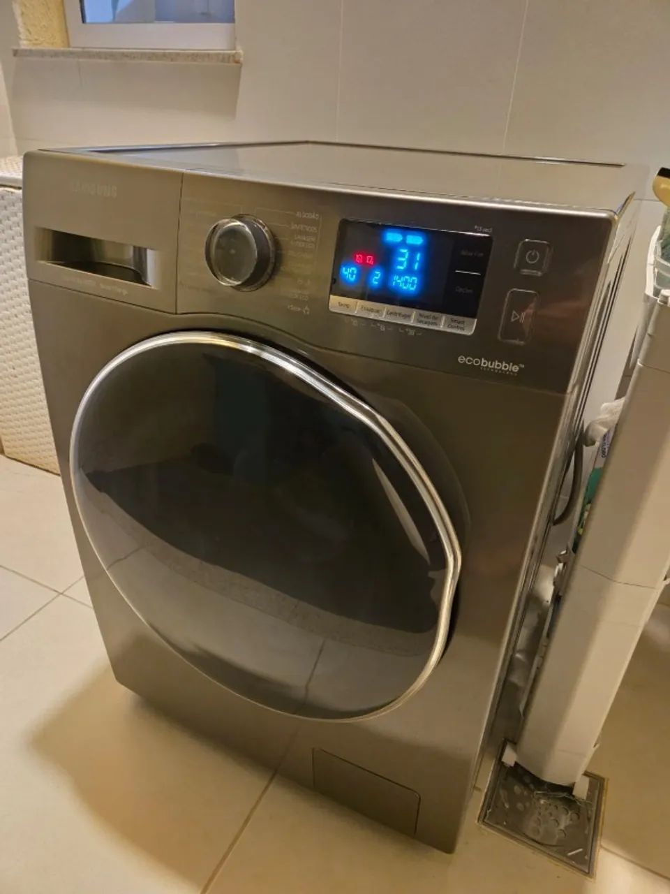 Lava e Seca Samsung com EcoBubble e Smart Things - 11 Kg - Tudo funcionando! - Foto 2