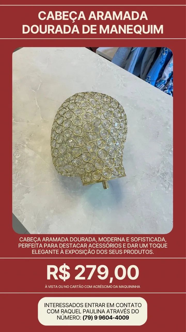 Cabeça manequim