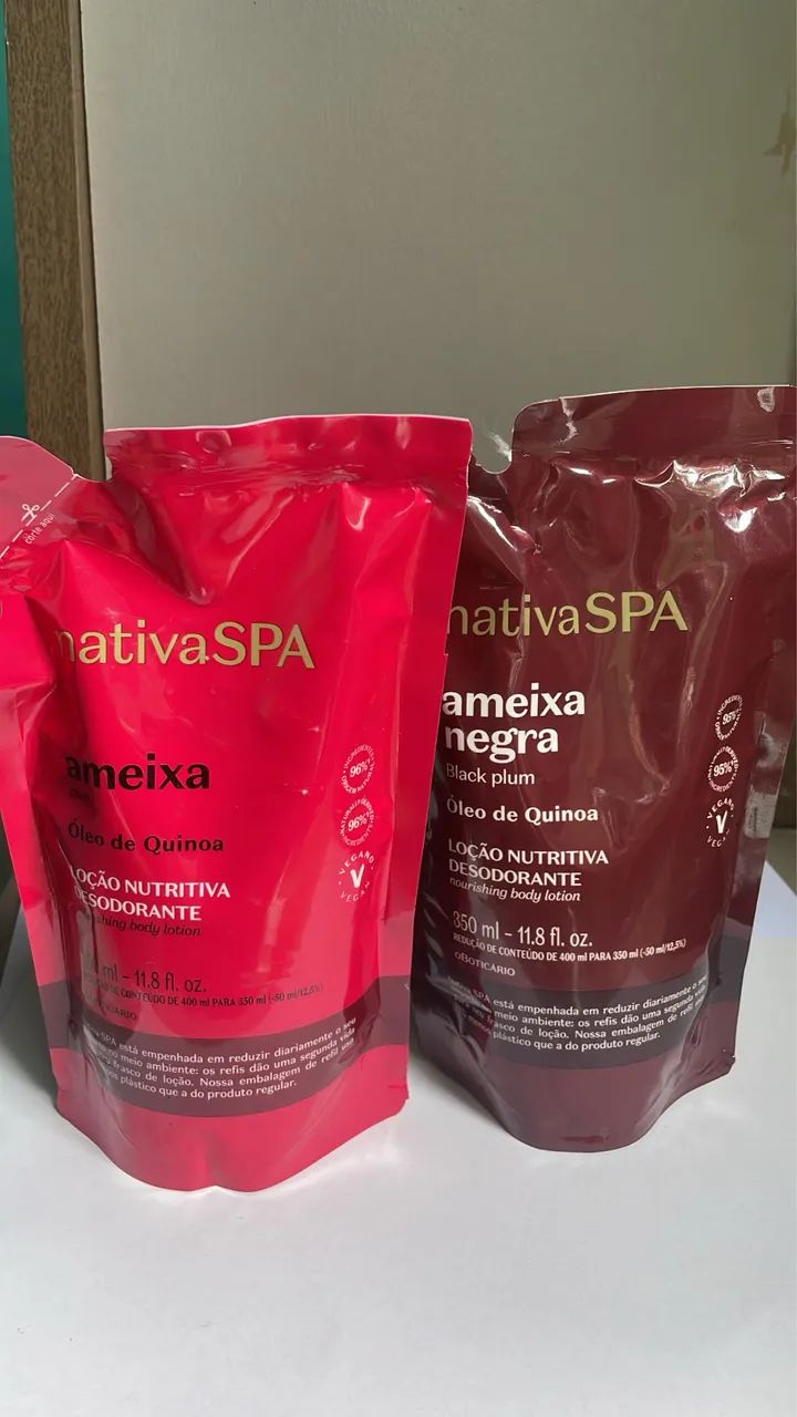 Refil hidratante ameixa e ameixa negra 