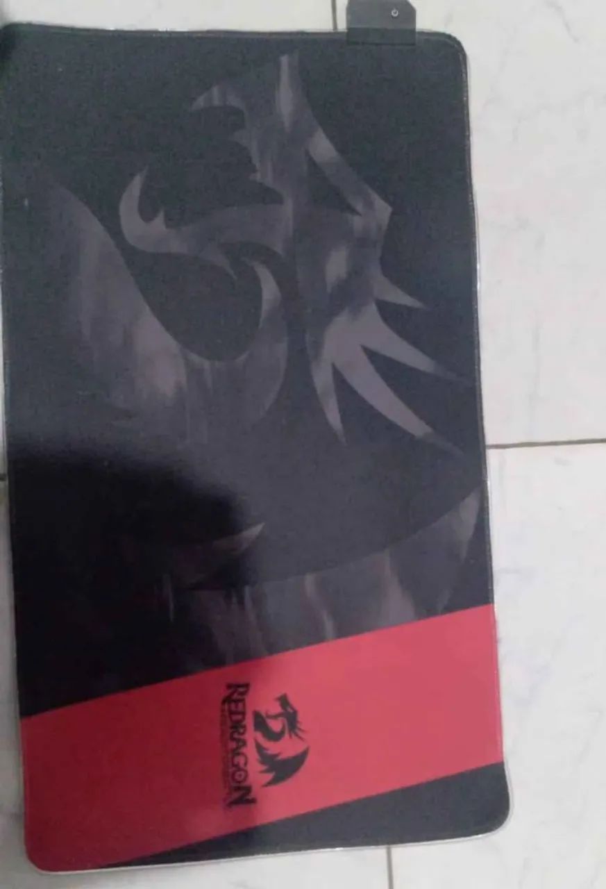 Mouse pad da rede dragon com led
