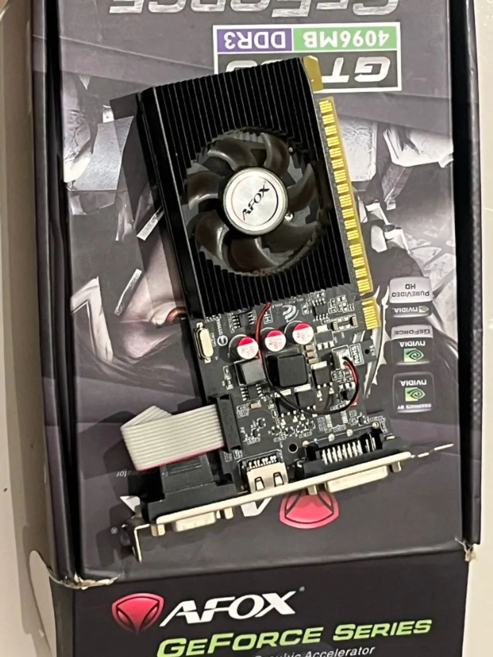 GT 730 4 GB VRAM DDR3 em ótimo estado - Foto 2