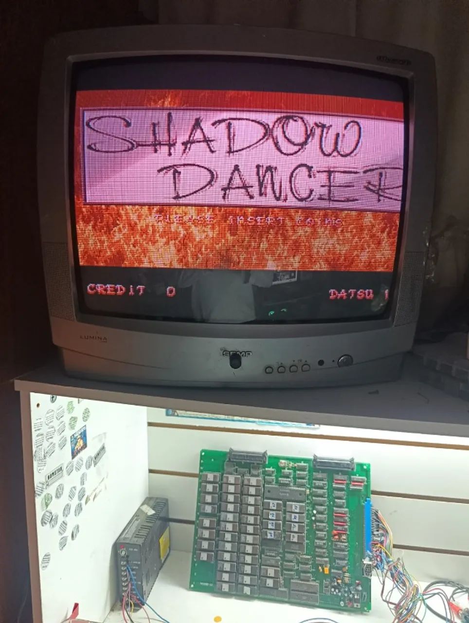 Placa Fliperama Shadow Dancer Bootleg (datsu Version)