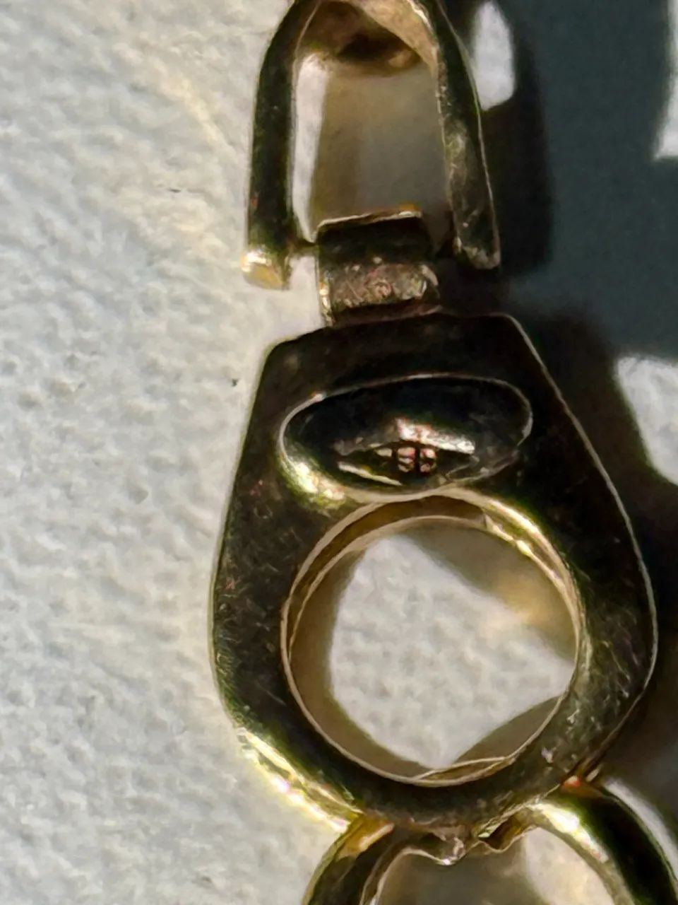 Pulseira 18k 12.3 gr com elo oco - Foto 4