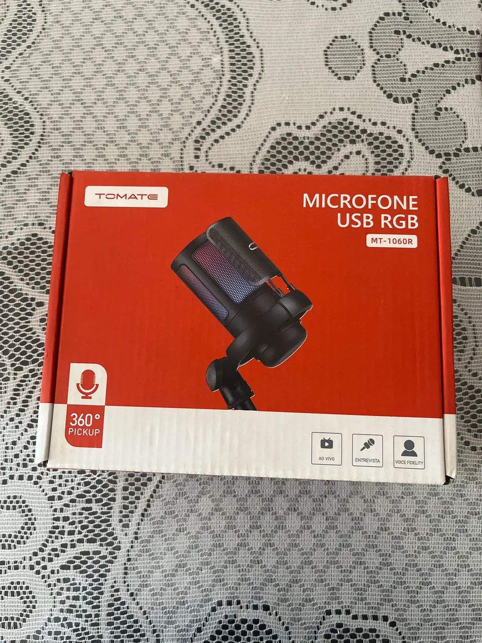 Microfone USB RGB MT-1060r - Foto 3