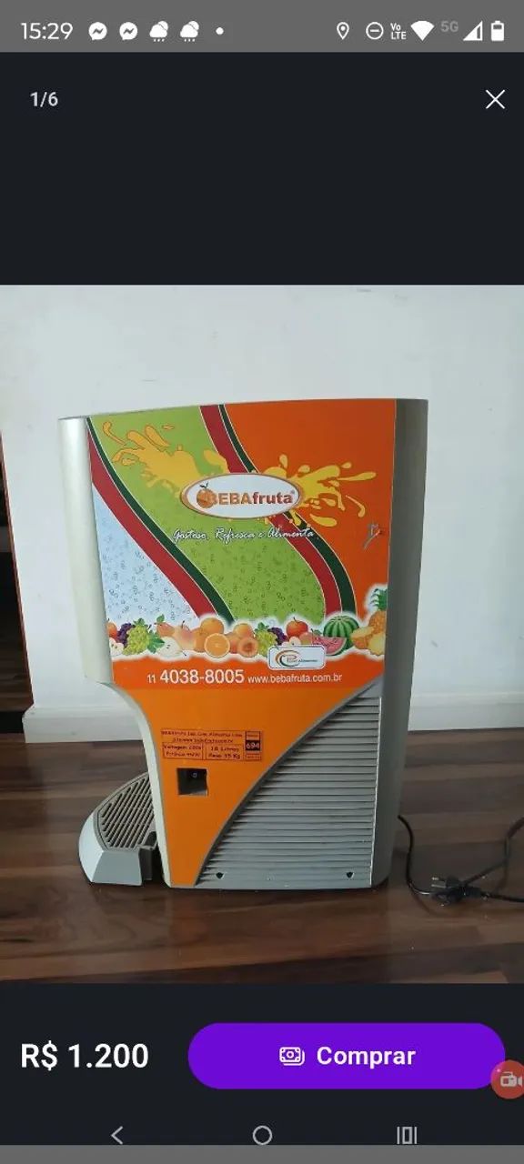 maquina de refresco suco . - Foto 4