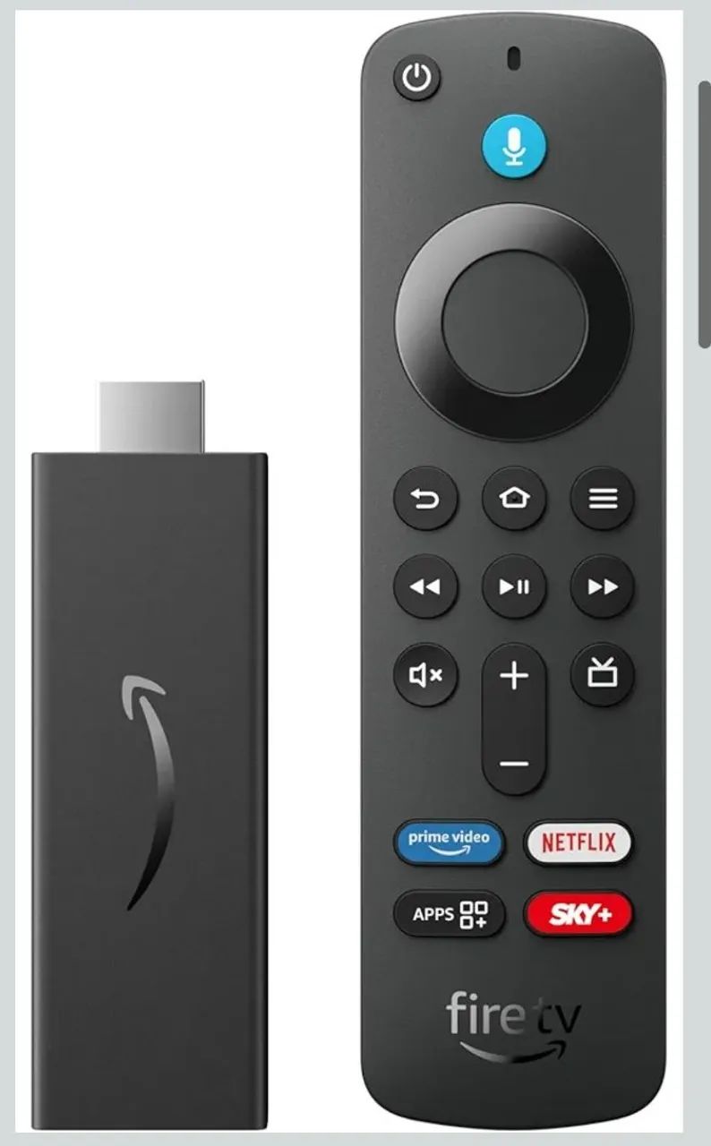 Fire Tv Stick Hd Com Comandos Por Voz Amazon Preto De Voz - Foto 2