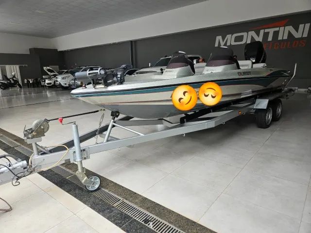 Lancha Pesca MotorBoat Motor Mercury V6 2 Tempos 250CV 50 Horas de Uso IMPECÁVEL!! - Foto 5