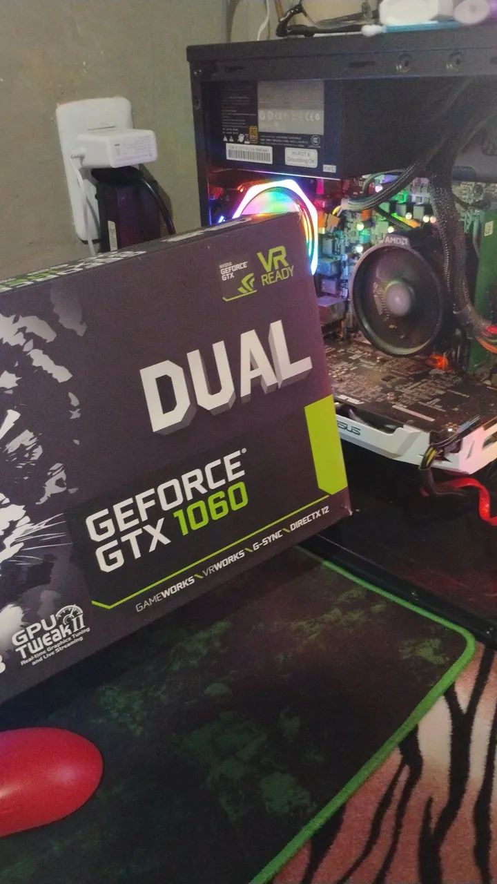 ASUS- GTX 1060 (6GB) - Placas de Vídeo - Condomínio Mestre D'Armas