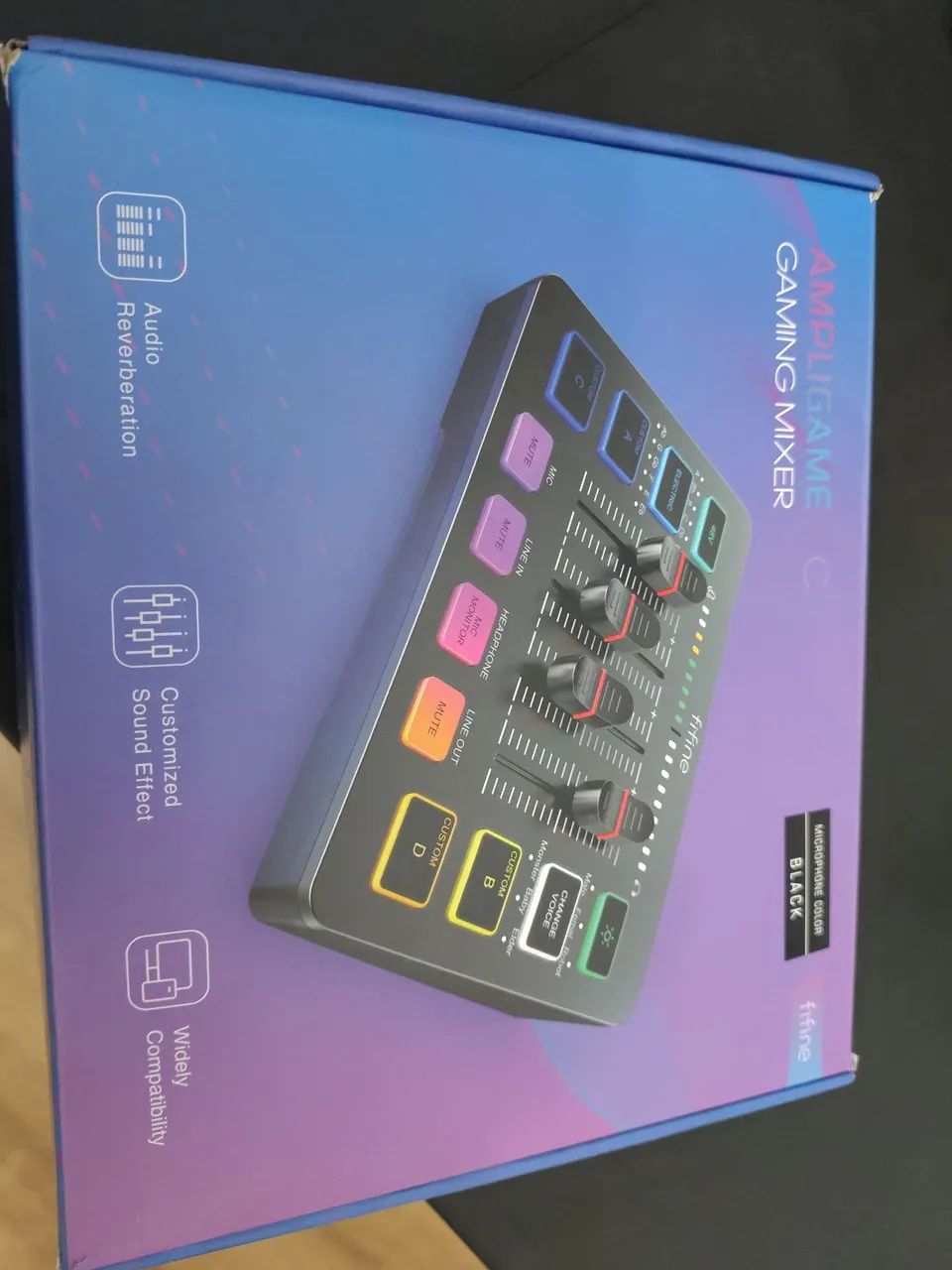 Ampligame gaming mixer fifine  - Foto 2