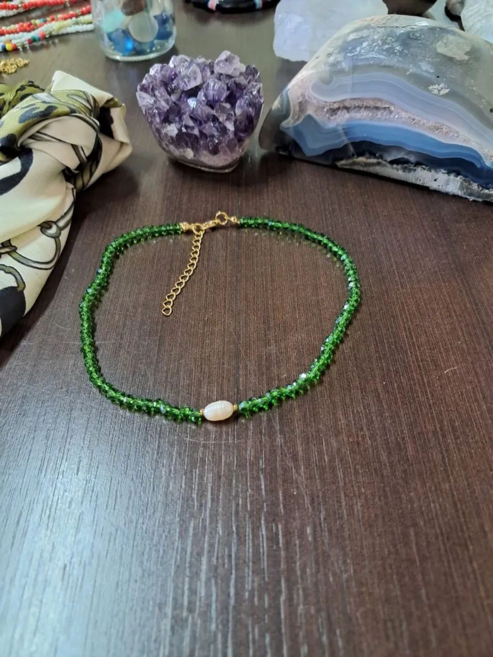 CHOKER CRISTAL VERDE  - Foto 4
