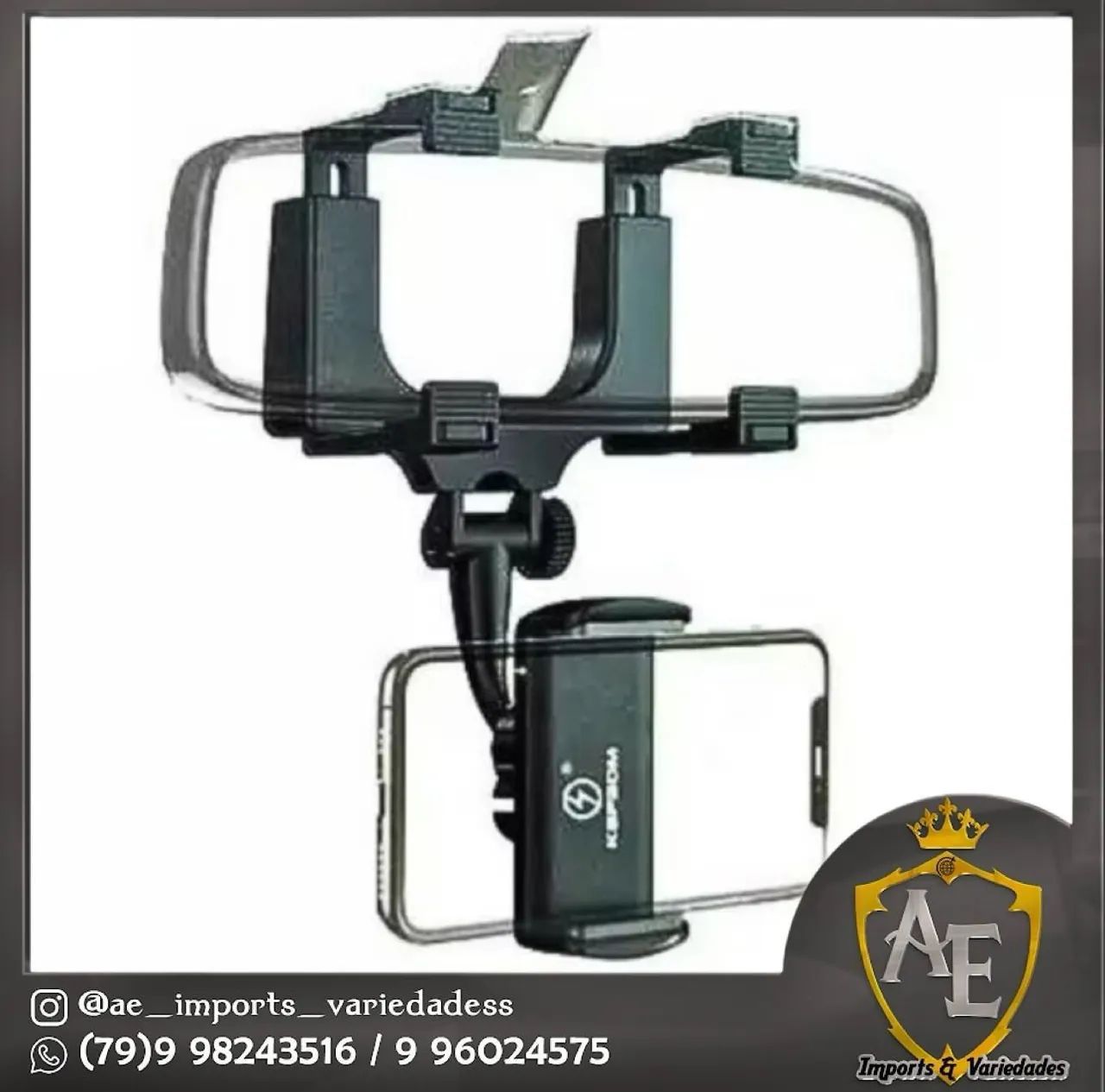 Suporte de celular para retrovisor 
