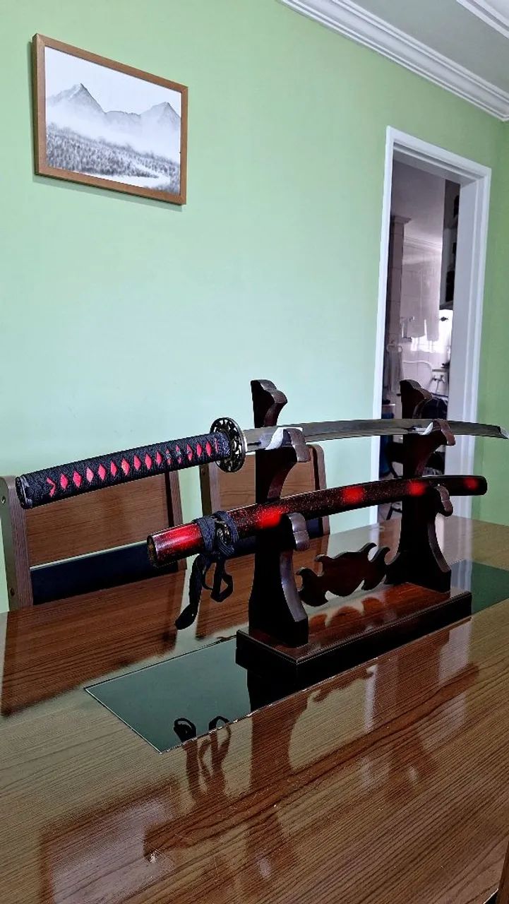 Espada Katana Afiada Funcional - Foto 2