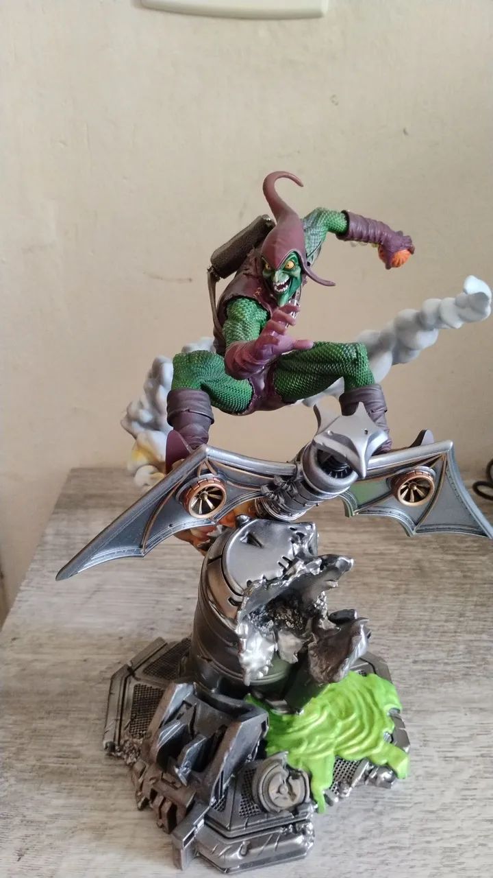 Estátua Green Gobin 1/10 BDS art Scala Marvel comics íron Studio 