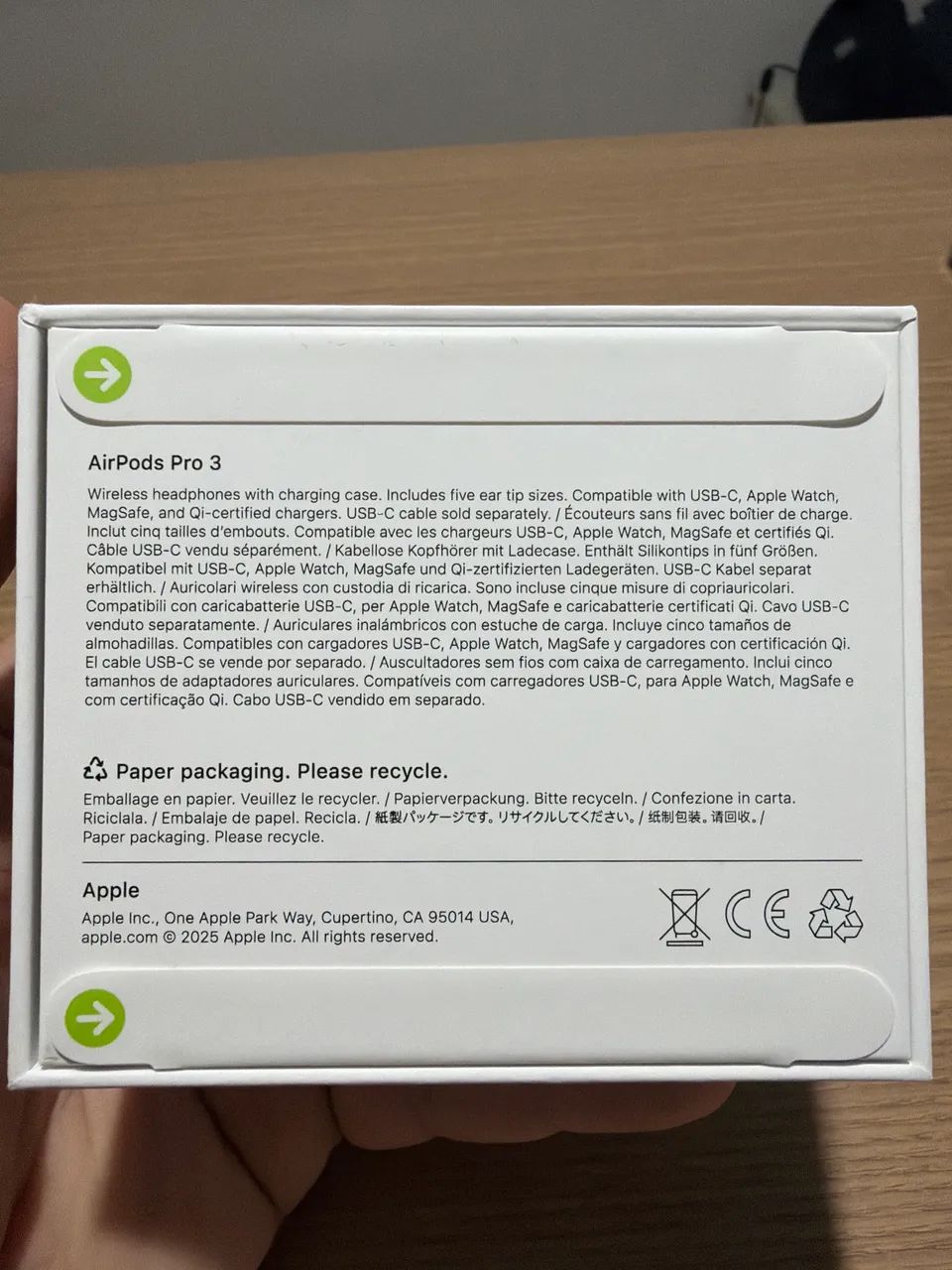 AIRPODS PRO 3 NOVO LACRADO - Foto 2