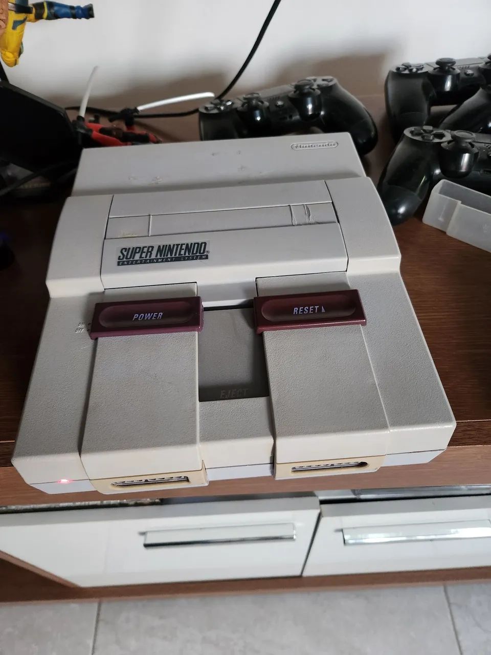 Lote de super nintendo com defeito. - Foto 4