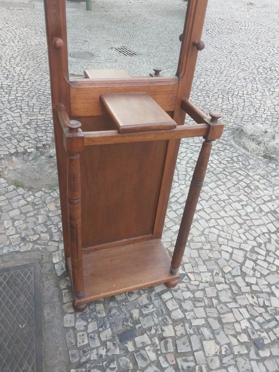 CHAPELEIRO EM MADEIRA ANTIGO  - Foto 4