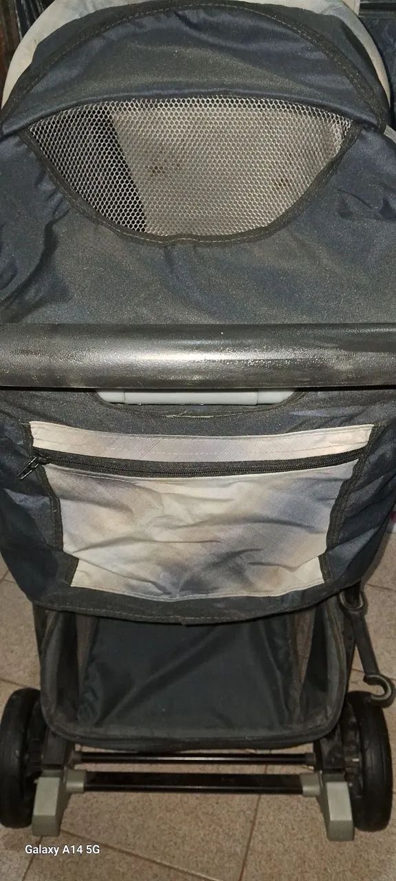 Carrinho de Bebê Burigotto AT6 - Cabo Reversível e Muito Conservado - Foto 2