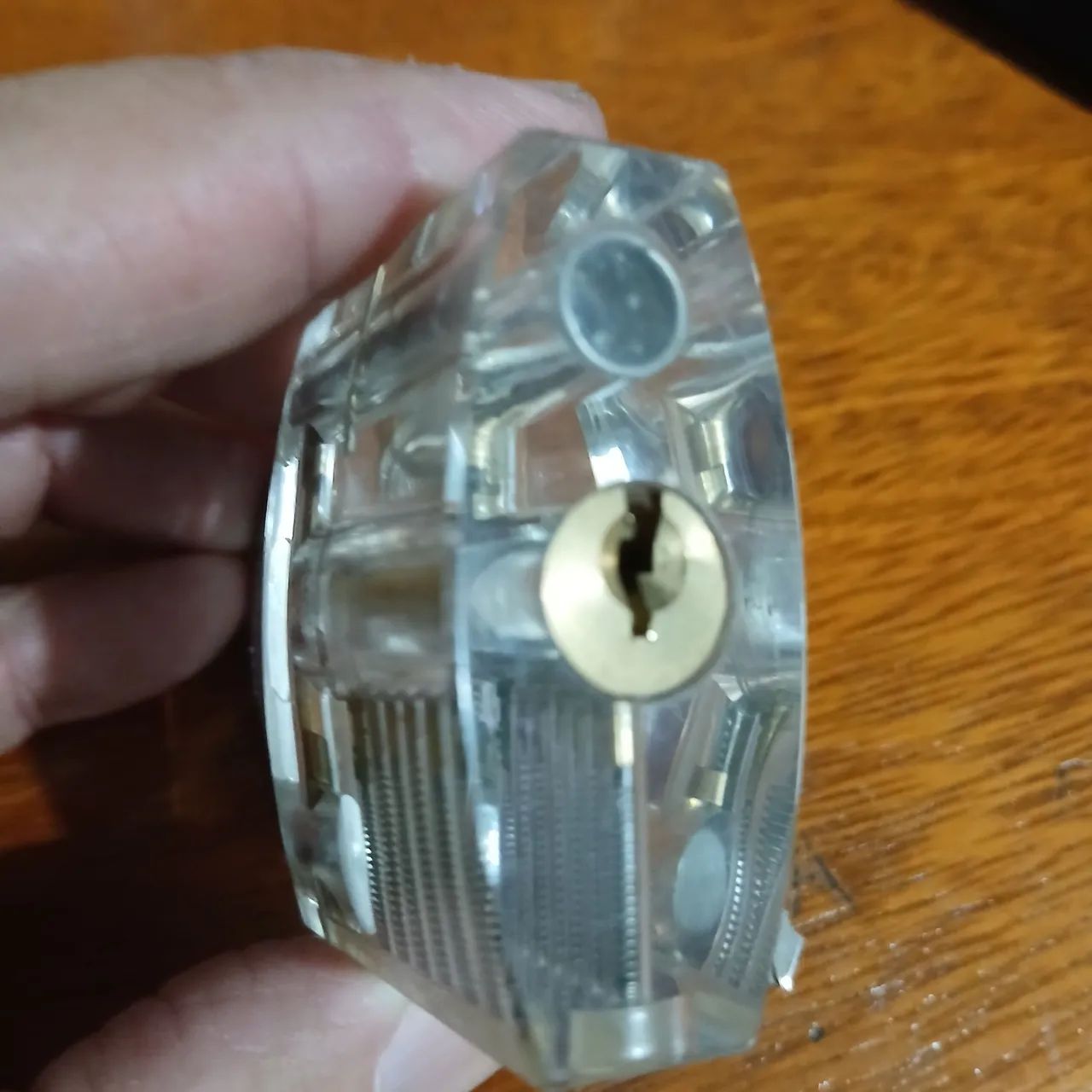 Cadeado Transparente para Aprendizado - Foto 2