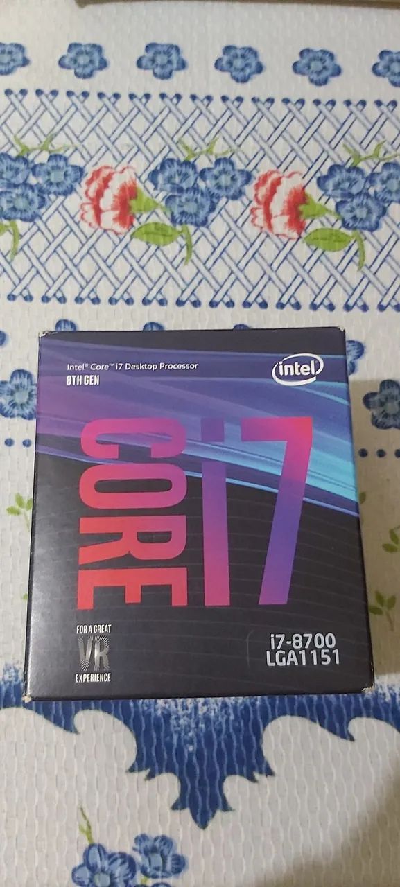 Placa mãe h110 e processador i7 8700 - Foto 2
