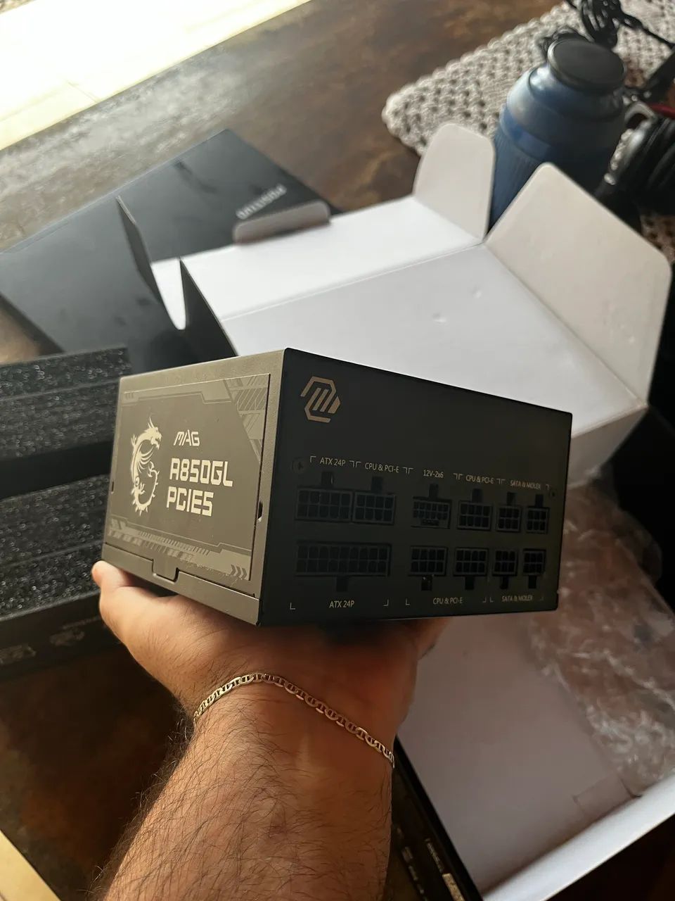 FONTE MSI MAG 850W FULL MODULAR