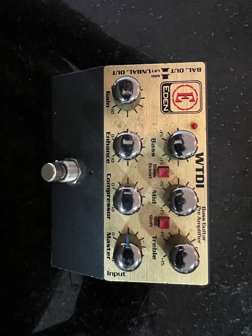 Pedal Preamp Eden WTDI