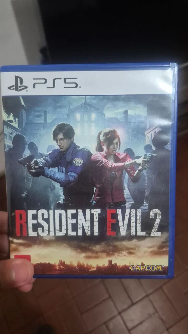 Resident evil 2 remake PS5 (usado uma única vez,seminovo) - Jogos